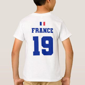 サッカーフランスサッカーチーム#19キッズTシャツ Tシャツ