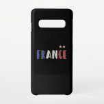 サッカーフランスサッカーファンシャツフランスの国旗 SAMSUNG GALAXY S10ケース<br><div class="desc">フランス国立サッカーファンシャツ。私のハートビートはサッカーフランスのチームのために。サッカー素晴らしファン向けギフトフランスのアイディア。あなたの次のサッカーの試合に最適な試合。</div>