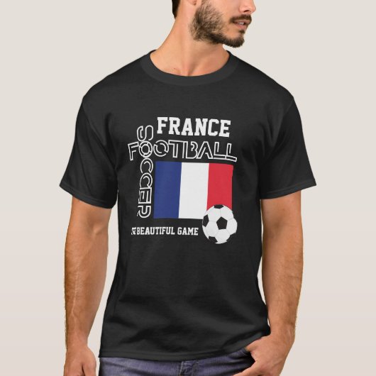サッカーフランスサッカー Tシャツ (正面)