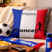 サッカーフランス、カスタマイズ可能 クッション