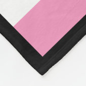 サッカーフリースブランケットピンクパーソナライズされた選手 フリースブランケット (角)