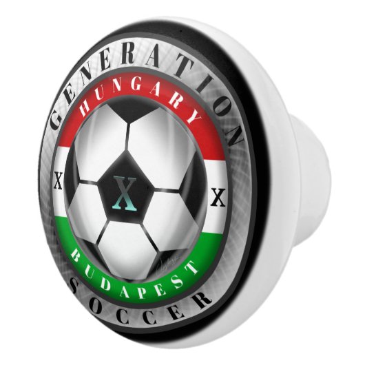 サッカーブダペストハンガリー世代X セラミックノブ (右)