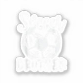 サッカーブラザーメンズファミリーマッチングチームプレーヤーSoc シール (正面)