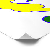 サッカーブラジル ポスター (角)