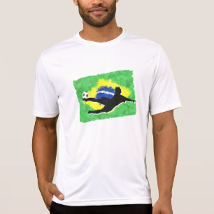 サッカーブラジル Tシャツ