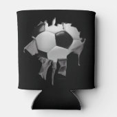 サッカーブラッククーラーボックス 缶クーラー (裏面)