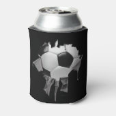 サッカーブラッククーラーボックス 缶クーラー (缶裏面)