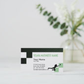 サッカーブロック 名刺 (スタンド正面)