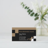 サッカーブロック 名刺 (スタンド正面)