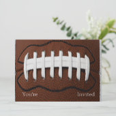 サッカープリントパターンの背景 招待状 (スタンド正面)