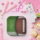 サッカープリント紙プレート ペーパープレート (パーティー)