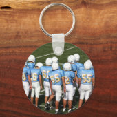 サッカープレーヤーのキーチェーン キーホルダー (正面)
