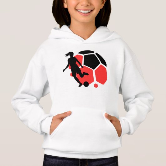 サッカープレーヤーガール，誕生日ギフト，チーム (正面)