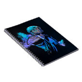 サッカープレーヤーキャンバス印刷 ノートブック (右側)