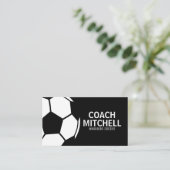 サッカープロブラック 名刺 (スタンド正面)