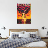 サッカープロモーションポスター キャンバスプリント (インサイチュ (寝室))