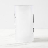 サッカーヘルメットギーク州 フロストグラスビールジョッキ (中央)