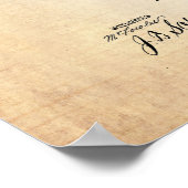 サッカーヘルメット特許プリントポスター ポスター (角)