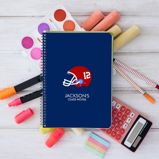 サッカーヘルメット ノートブック