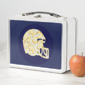 サッカーヘルメット メタルランチボックス (インサイチュ)