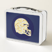 サッカーヘルメット メタルランチボックス (裏面)