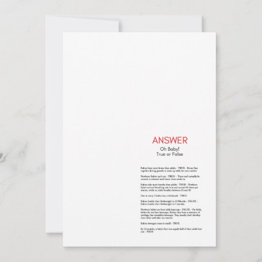 サッカーベビーシャワーゲーム，サッカー – 編集可能な名前， 招待状 (裏面)