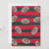 サッカーベビーシャワー招待状スポーツベビーシャワー 招待状 (裏面)