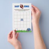 サッカーベビービンゴベビシャワーゲーム チラシ (ハンドル)