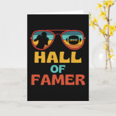 サッカーホールオブフェイムアメリカンフットボール カード (黄色い花)