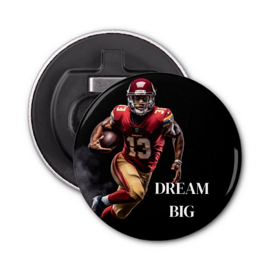 サッカーボタン型栓抜き 栓抜き (正面)