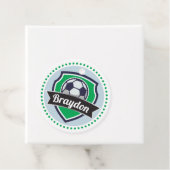 サッカーボーイズ名誕生日パーティーラベル フェイバータグ (インサイチュ)