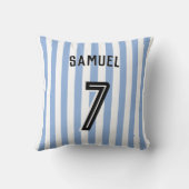 サッカーボーイルームデコール クッション (裏面)