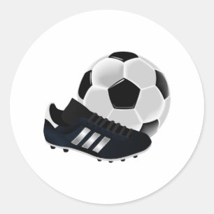 サッカーボールおよびクリート ラウンドシール