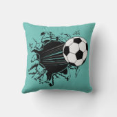 サッカーボールが出る クッション (裏面)