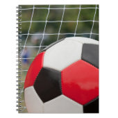 サッカーボールとネット ノートブック (正面)