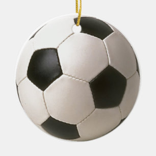 サッカーボールのオーナメント セラミックオーナメント