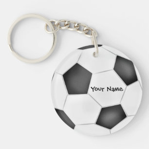 サッカーボールのキーホルダー キーホルダー
