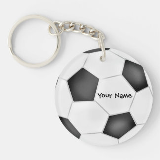 サッカーボールのキーホルダー キーホルダー