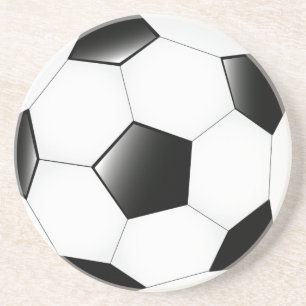 サッカーボールのコースター コースター