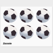 サッカーボールのシール ラウンドシール (シート)