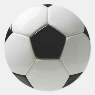 サッカーボールのシール ラウンドシール