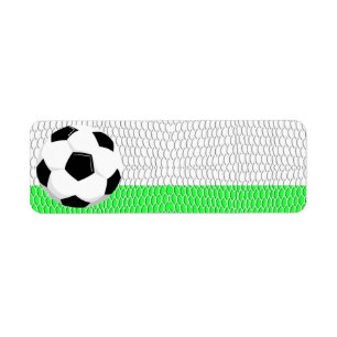 サッカーボールのスポーツのラベル ラベル