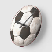 サッカーボールのスポーツスロバー時計 ラウンド壁時計 (傾斜)