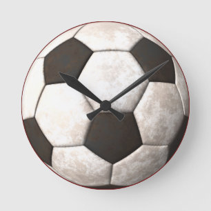 サッカーボールのスポーツスロバー時計 ラウンド壁時計