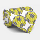 サッカーボールのタイ ネクタイ (ロール)