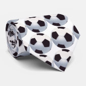 サッカーボールのタイ ネクタイ (ロール)