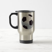 サッカーボールのタンブラー トラベルマグ (左)