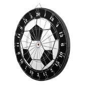 サッカーボールのダート盤 ダーツボード (正面右)