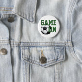 サッカーボールのチーム名とナンバー 缶バッジ (インサイチュ)