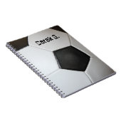 サッカーボールのノート ノートブック (右側)